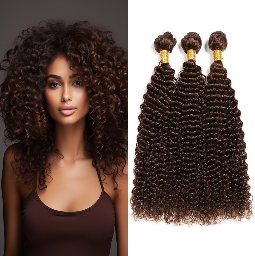 Brazilian Virgin Human Hair 12A Weft Weave Bundles 300g Kinky Curly