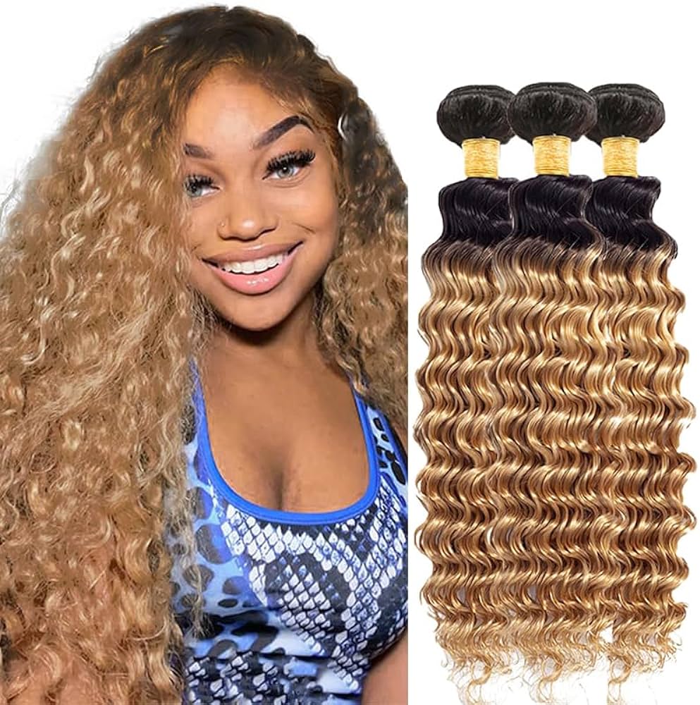 Brazilian Virgin Human Hair 12A Weft Weave Bundles 300g Deep Wave