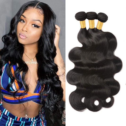 Brazilian Virgin Human Hair 12A Weft Weave Bundles 200g Body Wave
