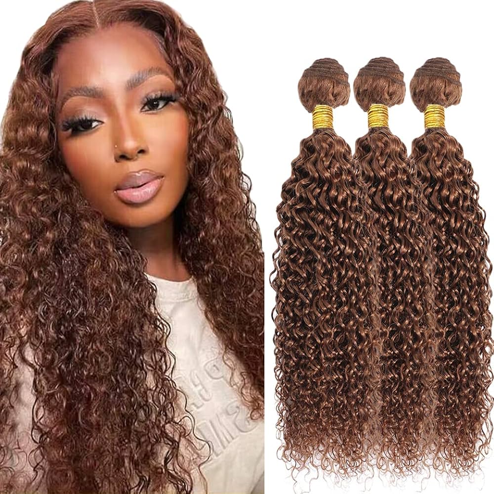 DULGE Kinky Curly Human Hair Weft Bundles | Brazilian Virgin Hair