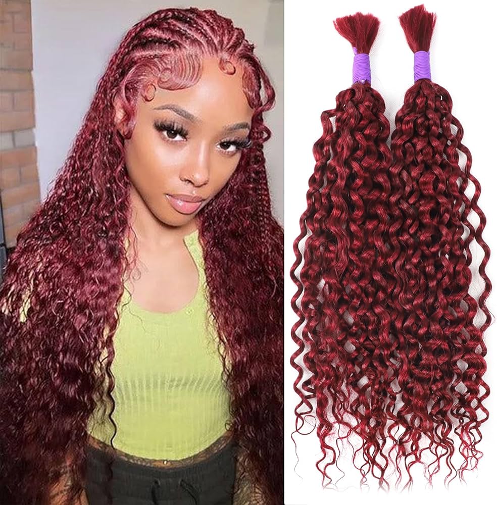 DULGE Water Wave Human Hair Weft Bundles | Brazilian Virgin Hair
