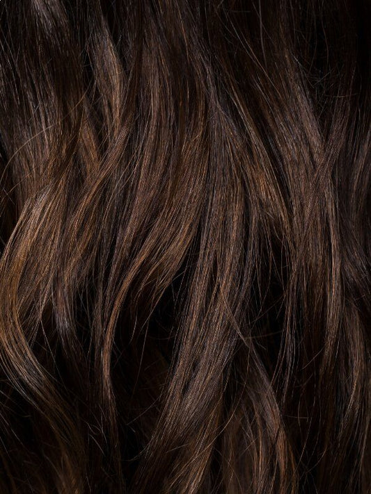 #4 Chocolate Brown 20" European Micro Bead Extensions - dulgehairextensions.com.au