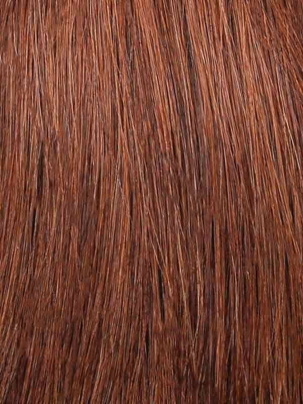 #6 Medium Brown 18" European Remy Clip In Human Hair Extension - dulgehairextensions.com.au