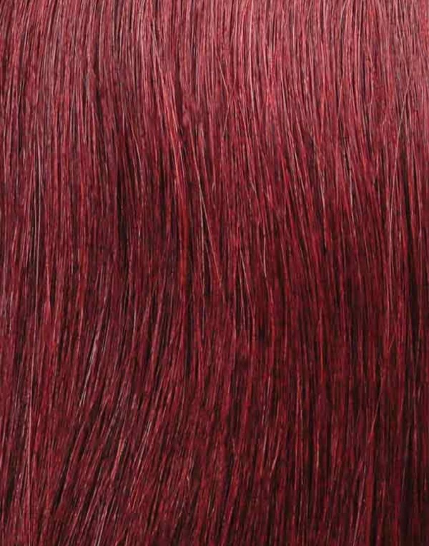 #99j Burgundy Red 20" Premium Luxury Russian Weft Weave Extension - dulgehairextensions.com.au