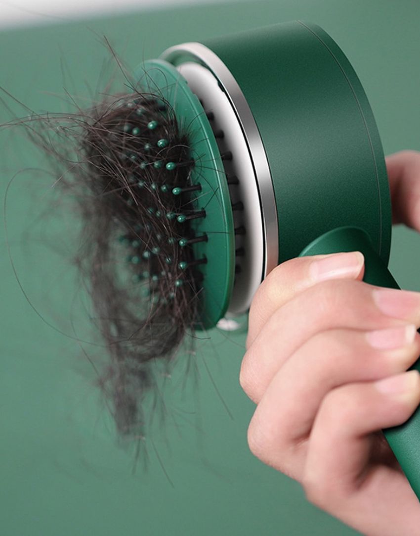 Self Cleaning Soft Comb 3D Cushion Hair Brush - dulgehairextensions.com.au