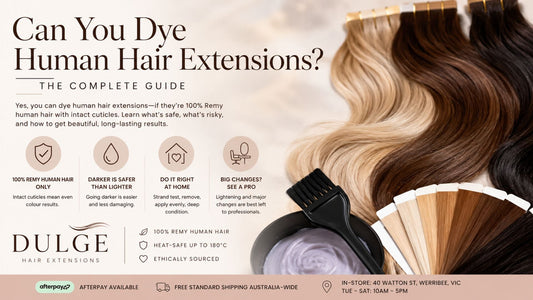 Can You Dye Human Hair Extensions? The Full Guide