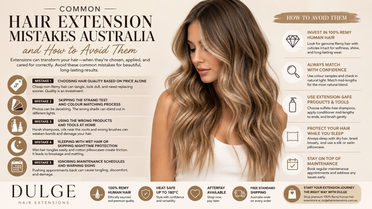 Common Hair Extension Mistakes Australia & How to Avoid Them