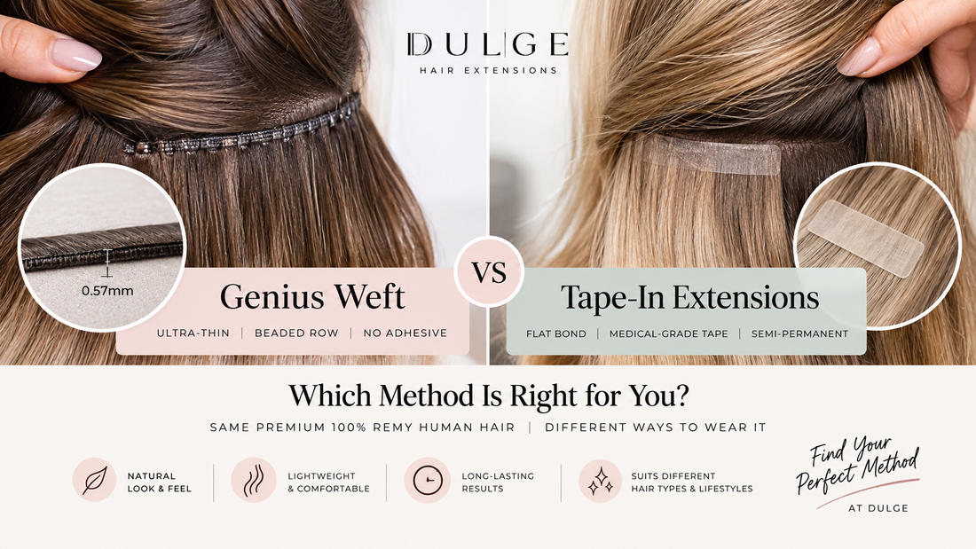 Genius Weft vs Tape-In Extensions: Which Method Is Right for You?