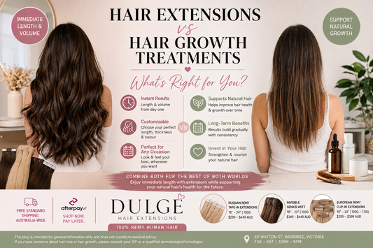 Hair Extensions vs Hair Growth Treatments: What's Right?