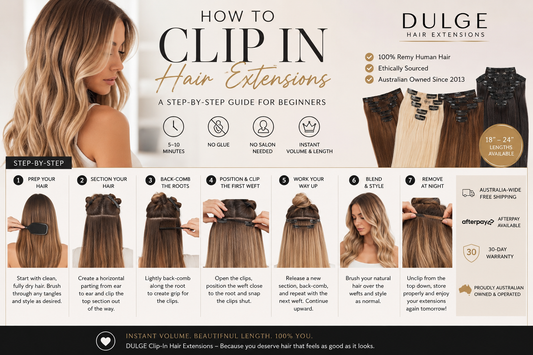 How to Clip In Hair Extensions: A Step-by-Step Guide for Beginners