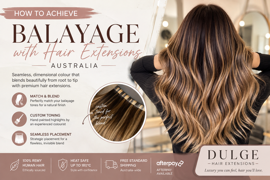 How to Achieve Balayage with Hair Extensions Australia
