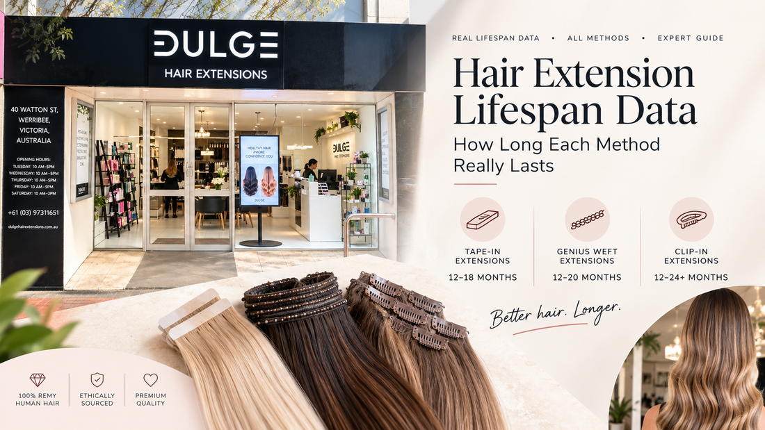 Hair Extension Lifespan Data: How Long Each Method Really Lasts