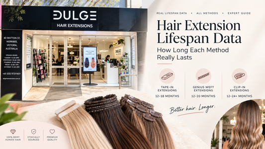 Hair Extension Lifespan Data: How Long Each Method Really Lasts