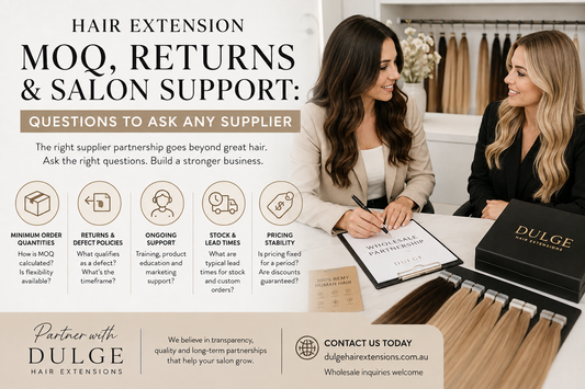 Hair Extension MOQ, Returns & Support: Questions to Ask