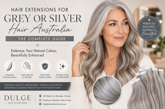 Hair Extensions for Grey or Silver Hair Australia