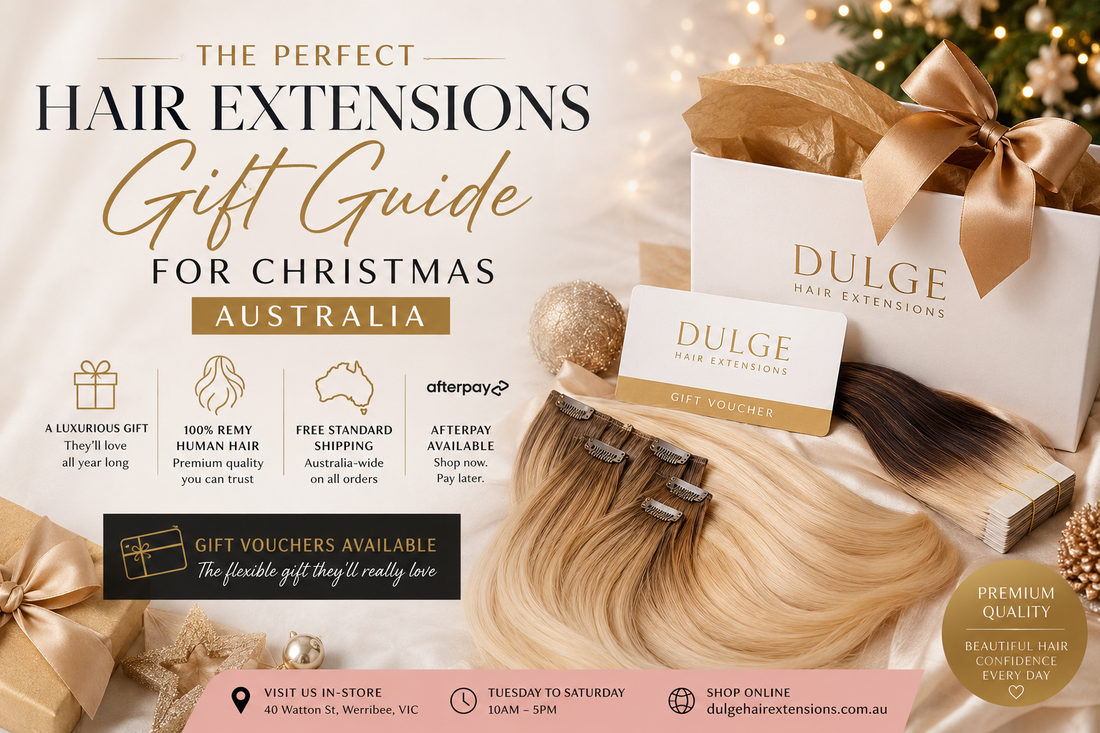 Hair Extensions Gift Guide for Christmas Australia