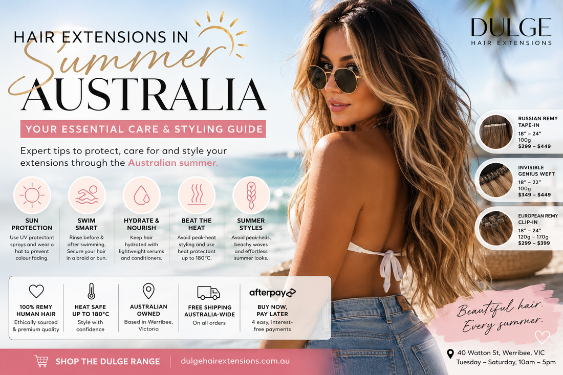 Hair Extensions in Summer Australia: Your Essential Guide