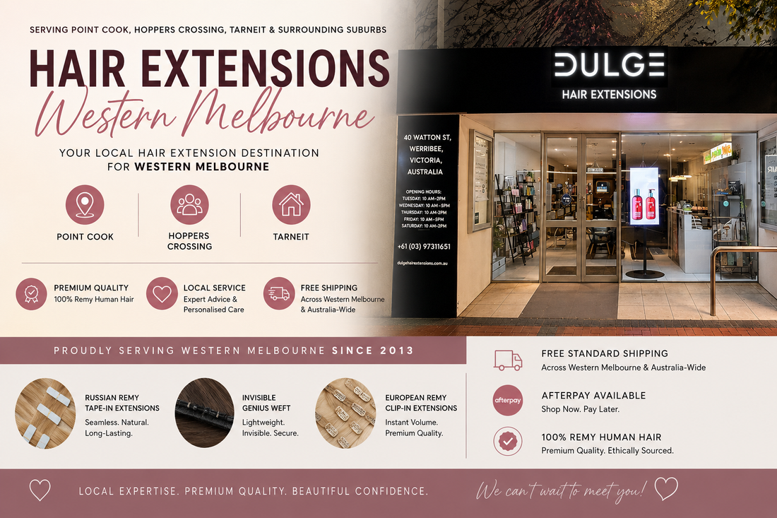 Hair Extensions Western Melbourne: Point Cook, Hoppers Crossing & Tarneit