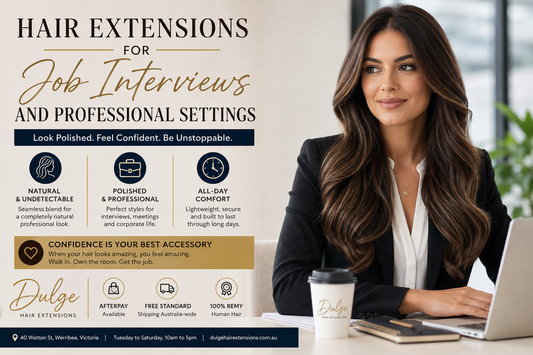 Hair Extensions for Job Interviews and Professional Settings