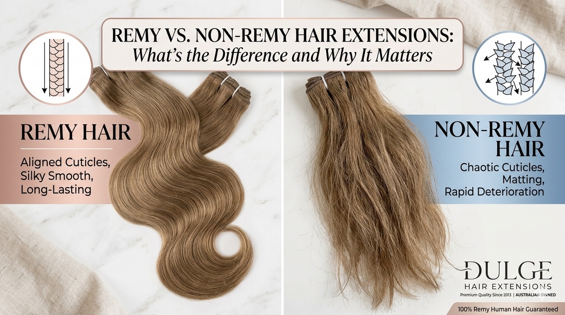 Remy vs. Non-Remy Hair Extensions: What's the Difference and Why It Matters
