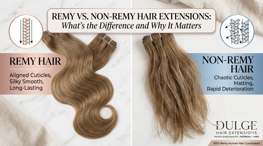 Remy vs. Non-Remy Hair Extensions: What's the Difference and Why It Matters