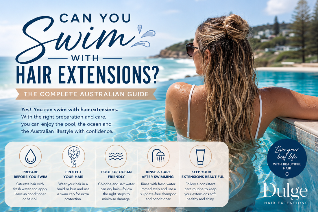 Can You Swim with Hair Extensions? The Complete Guide