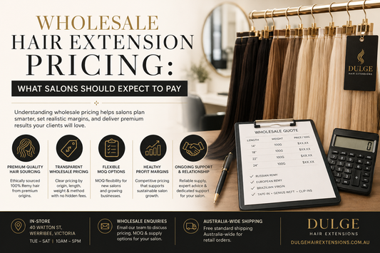Wholesale Hair Extension Pricing: What Salons Should Expect