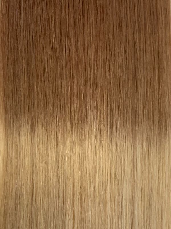 #T10/613 Light Brown to Beach Blonde 22" Tape In Ombre Extensions