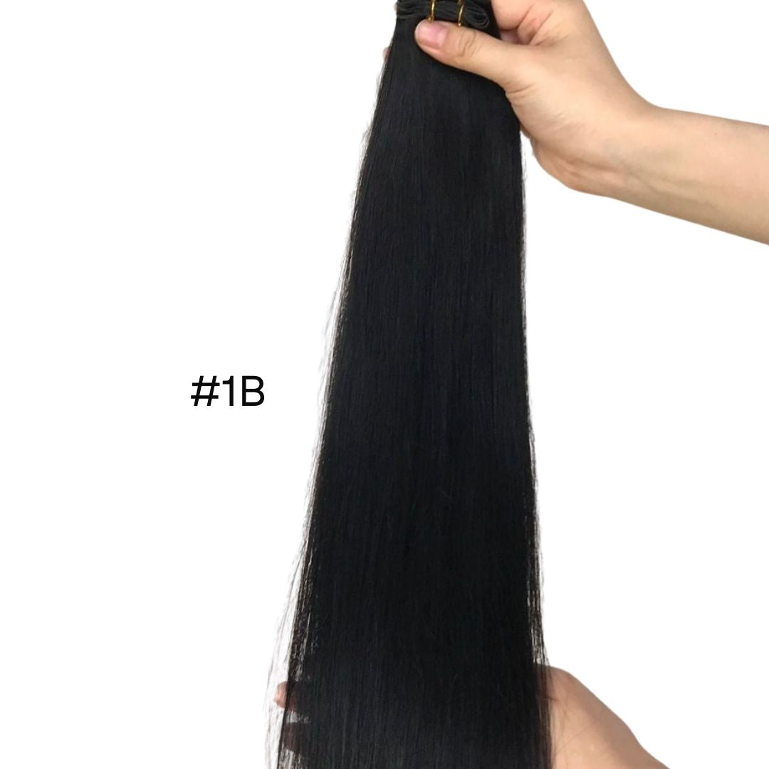 DULGE 22” Premium Russian Remy Invisible Genius Weft 100g