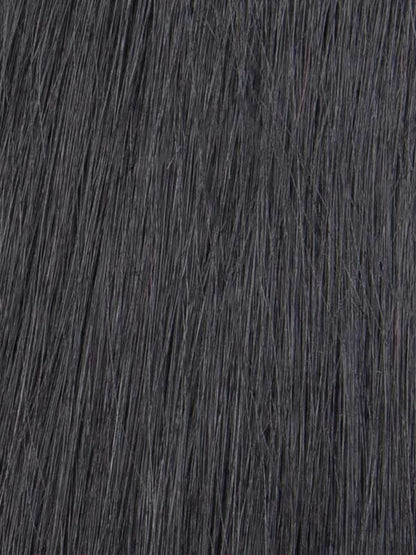 #1 Jet Black 20" Deluxe Seamless Clip In Human Hair Extensions - dulgehairextensions.com.au