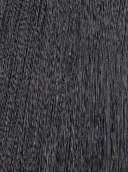 #1 Jet Black 20" Deluxe Seamless Clip In Human Hair Extensions - dulgehairextensions.com.au