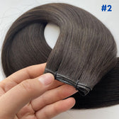 DULGE 18” Premium Russian Remy Invisible Genius Weft 100g