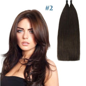 DULGE 18” Premium Russian Remy Invisible Genius Weft 100g