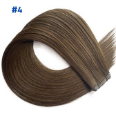 DULGE 18” Premium Russian Remy Invisible Genius Weft 100g