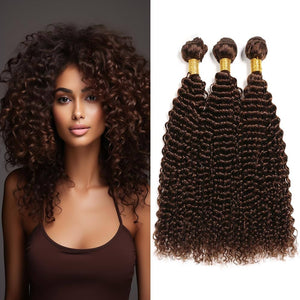 Brazilian Virgin Human Hair 12A Weft Weave Bundles 200g Kinky Curly