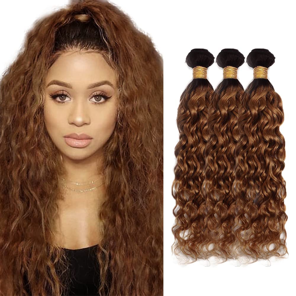 Brazilian Virgin Human Hair 12A Weft Weave Bundles 200g Water Wave