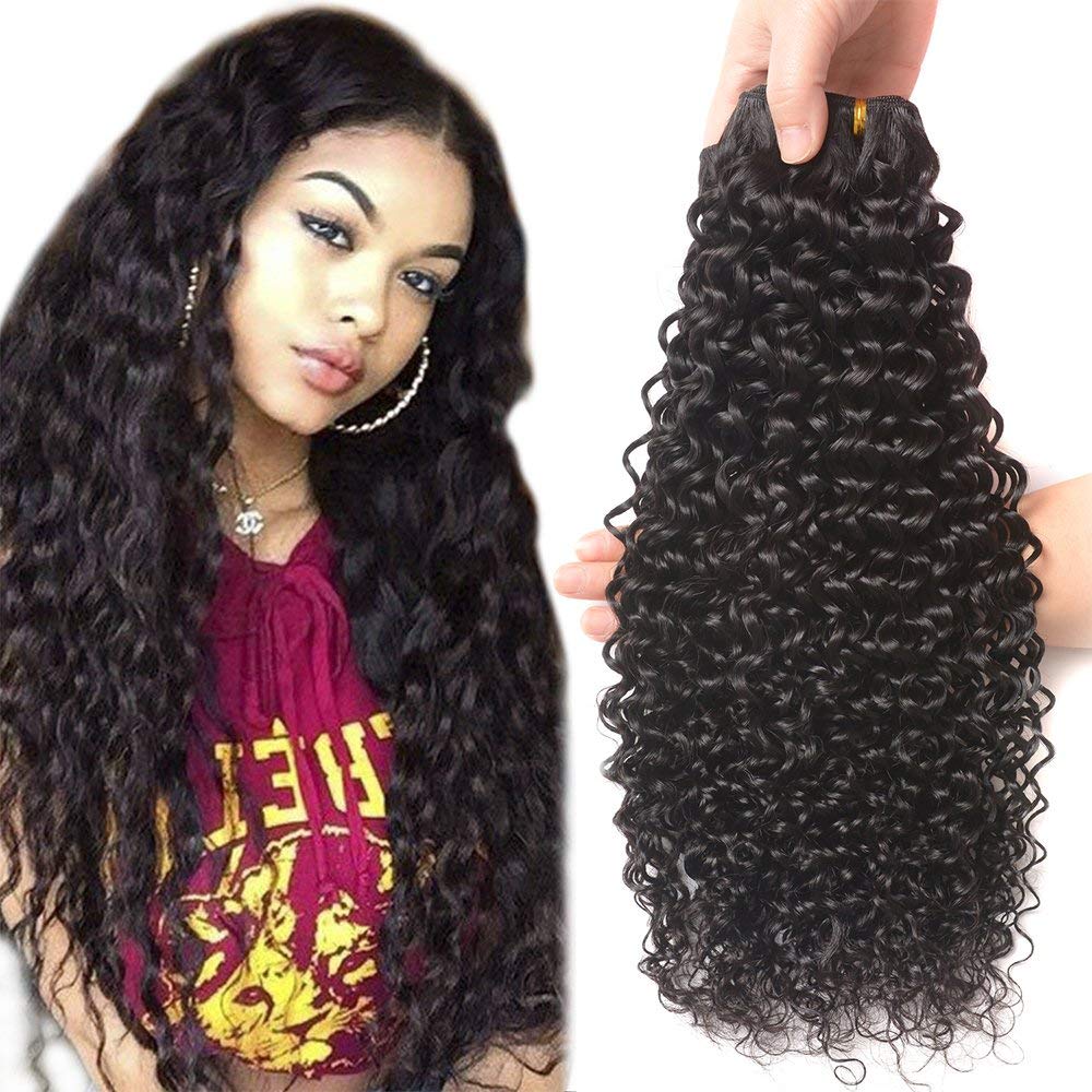 Brazilian Virgin Human Hair 12A Weft Weave Bundles 200g Water Wave