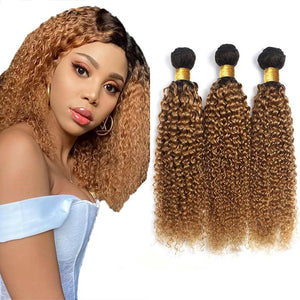 Brazilian Virgin Human Hair 12A Weft Weave Bundles 200g Kinky Curly