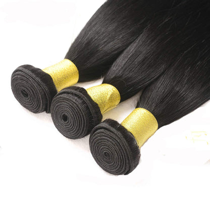 Brazilian Virgin Human Hair 12A Weft Weave Bundles 200g Straight