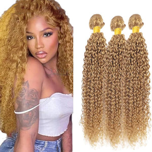 Brazilian Virgin Human Hair 12A Weft Weave Bundles 200g Kinky Curly