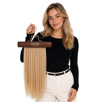 DULGE Premium Clip-In Hair Extensions | 100% Human Hair
