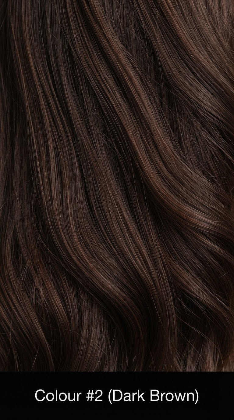 DULGE Premium Clip-In Hair Extensions | 100% Human Hair