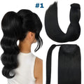  #1 Jet Black Ponytail