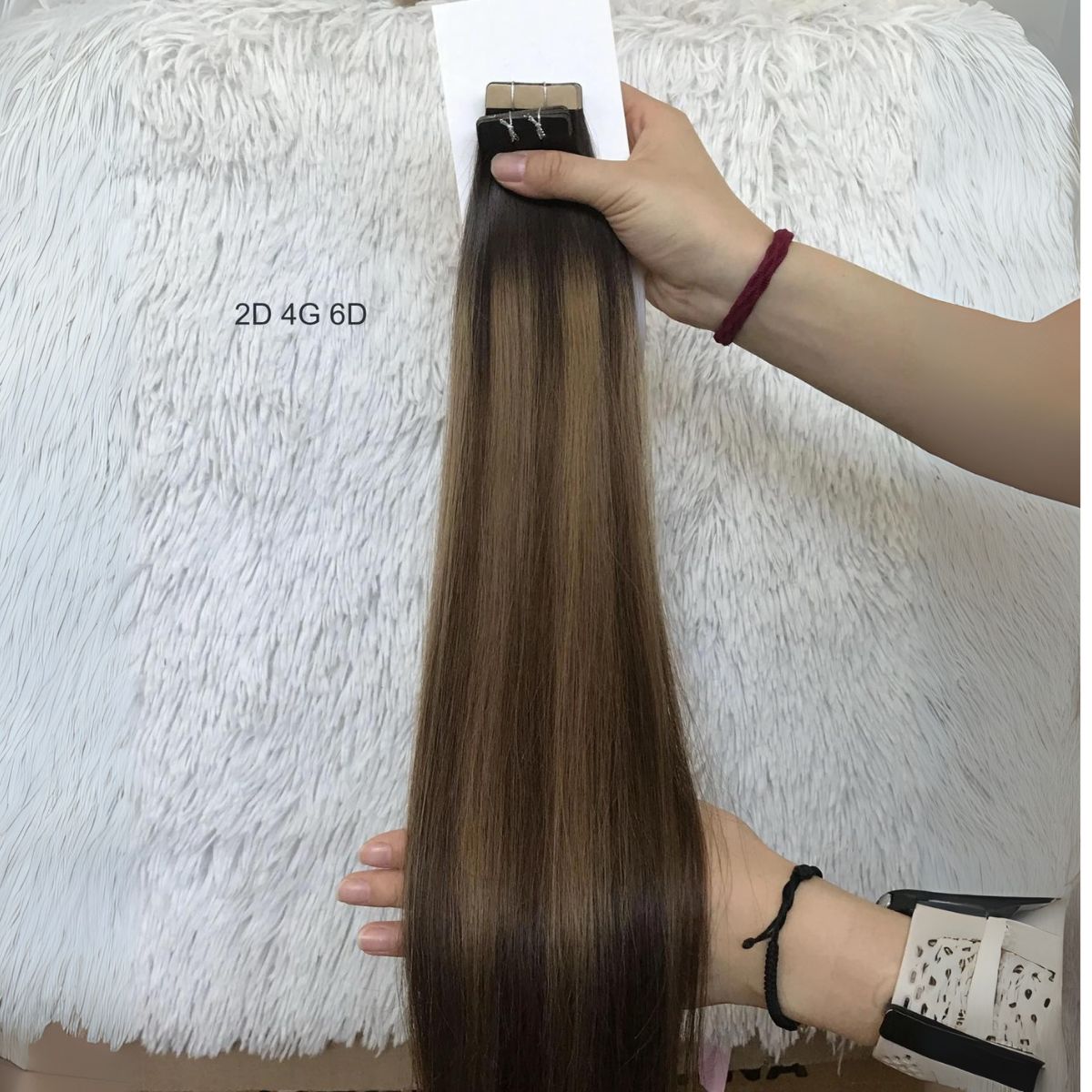 DULGE Russian Remy Tape-In Human Hair Extensions | 100g