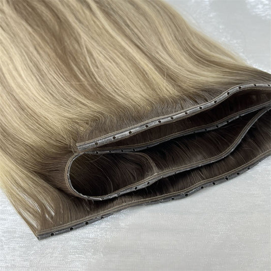 DULGE Butterfly Weft Russian Remy human hair extensions