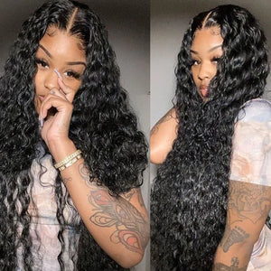 Brazilian Virgin Human Hair 12A Weft Weave Bundles 300g Water Wave