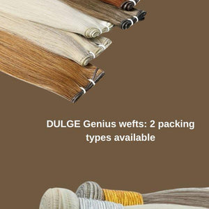 DULGE 20” Premium Russian Remy Invisible Genius Weft 100g
