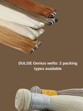 DULGE 20” Premium Russian Remy Invisible Genius Weft 100g