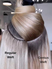 DULGE 18” Premium Russian Remy Invisible Genius Weft 100g