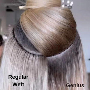 DULGE 22” Premium Russian Remy Invisible Genius Weft 100g